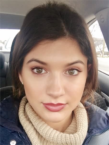 The finished look