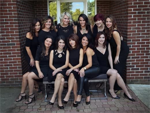 The team from Cappola-Brokaw Art of Hair in Cheshire, CT.