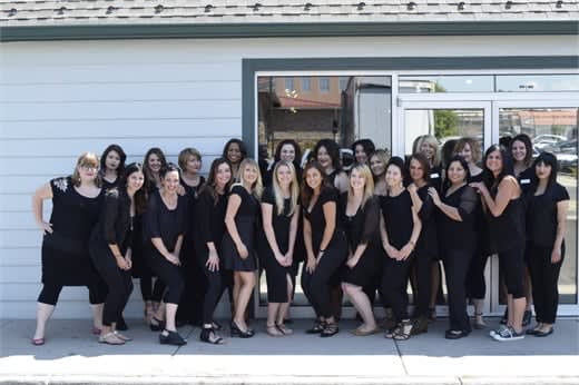 The team from Centre Salon and Spa in Arvada, CO.