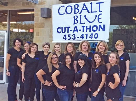 The team from Cobalt Blue Salon in Austin, TX.