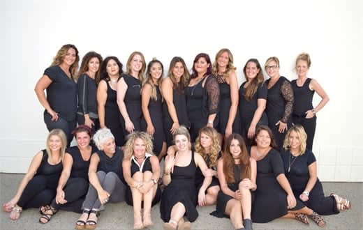 The team from Elan Hair Stuido in Sea Girt, NJ.