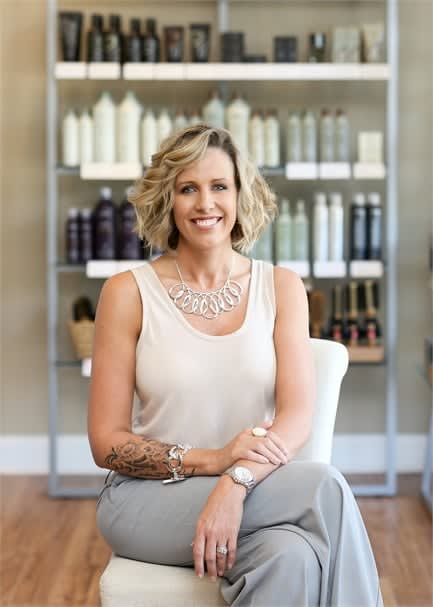 Jessica Greene, owner of Elements Salon in Fernandina Beach, FL.