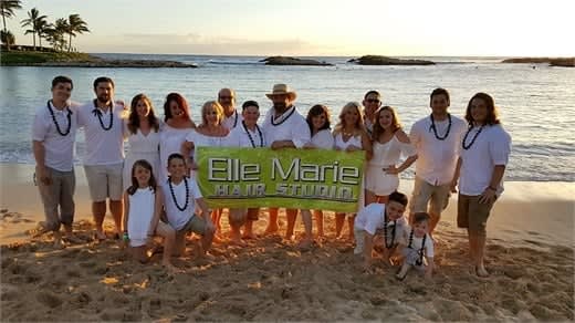 The team from elle Marie Hair Studio in Lynnwood, WA.