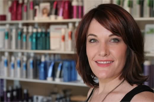 Ivy Overby, owner of Emerge Modern Salon and Spa, in Denver, CO.