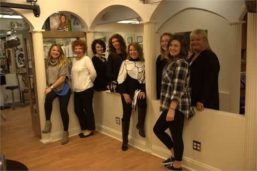 The team from Great Lengths Hair Salon, Inc., in Memphis, TN.