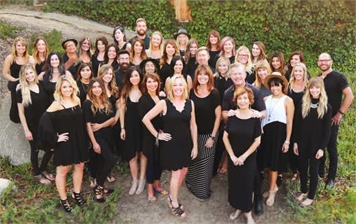 The team at Headlines The Salon in Encinitas, CA.