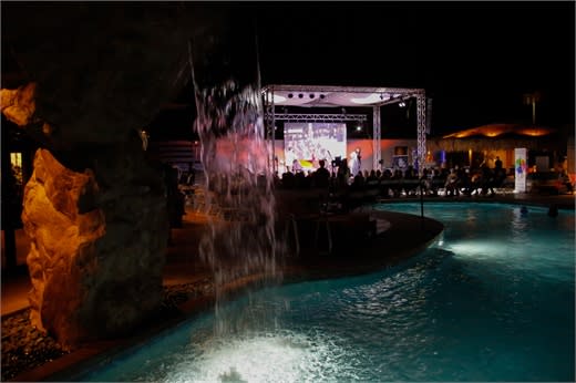The BLK Live venue.