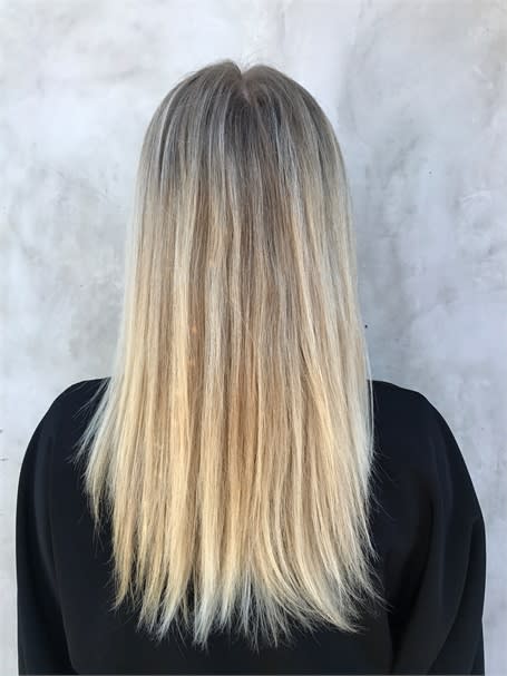 Hough's color before the first appointment.