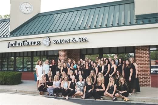 The team from Jordan Thomas Salon and Spa in Bel Air, MD.