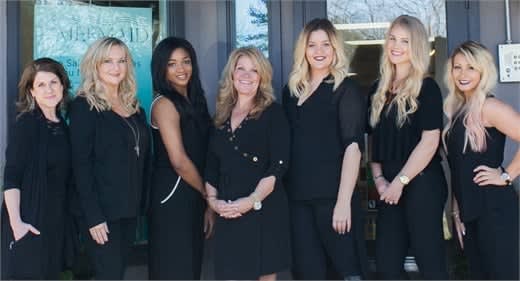 The team from Mermaid Hair Extensions in Kirkland, WA.