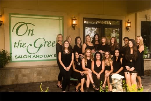 The team from On the Green Salon and Day Spa in Saint Marys, GA.