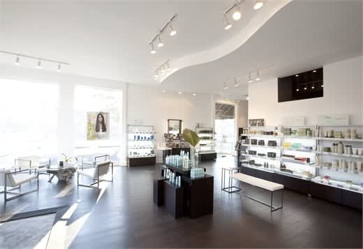 The retail area of one of the Paris Parker locations.