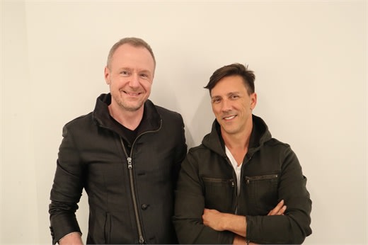 Shawn McGhee and Scot Robinson, owners of Pavo Salon Spa in Memphis, Tennessee.
