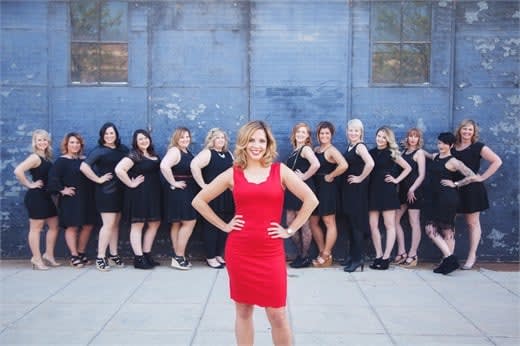Erin Raber and the team from Pin-Up Curls in Fort Wayne, IN.