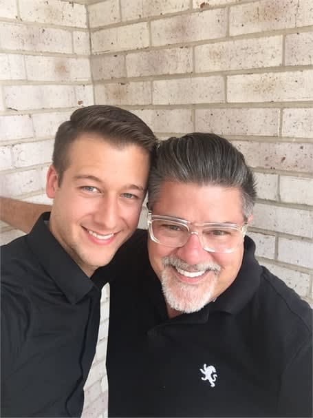 Derek Fatheree and Rodney Rohlfing, owners of Pure Natur Salon and Spa in Fairveiw Heights, IL.