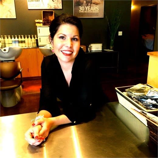 Leah Moravec, owner of Pure Salon and Spa in Ankeny, IA.