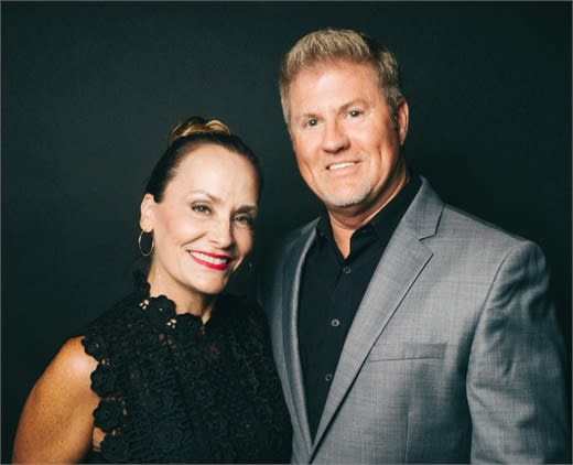 Mary and Scott Randolph, owner of Randolph's Salons in Rochester Hills, Michigan.
