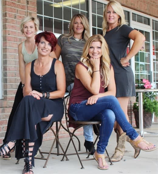 The management team from Salon Rootz in Medina, OH.
