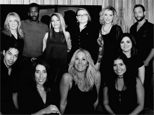The team from Salon M@ in Charlotte, NC.