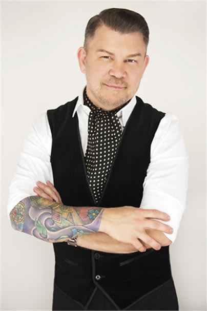 Tim Timmons, owner of Salon Gloss in Woodstock, Georgia.