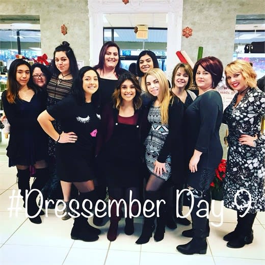 The team from Salon Secrets Spa in Kennett Square, Pennsylvania.