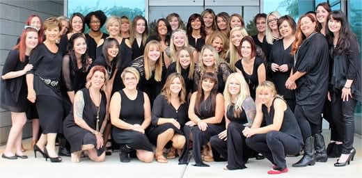 The team from Savvy Salon and Day Spa in Cornelius, NC.