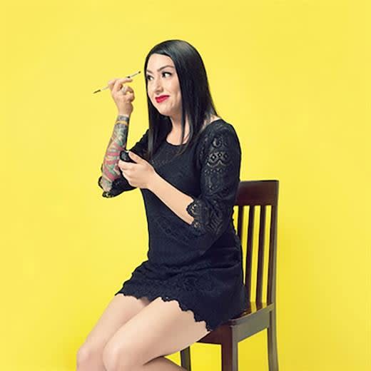 Brow and makeup artist Shaila Paredes, owner of Brows By Shaila in LA