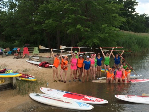 On retreat with the team from Soiree in Hunt Valley, Maryland.