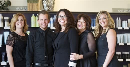 Amy Carter (center) and the team from Solaris in Evansville, IN.