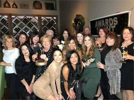 The team from Soleil Salon and Spa in Windham, New Hampshire.