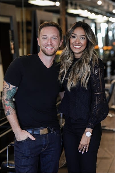 The team from Source Hair Group in Ft. Lauderdale, Florida.