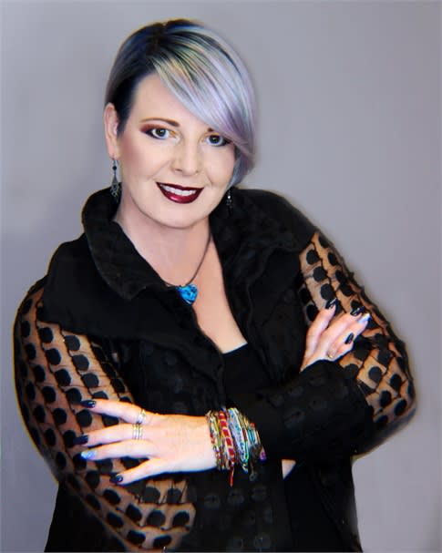 Rowena Yeager, owner of Studio Wish Salon in Twinsburg, Ohio.