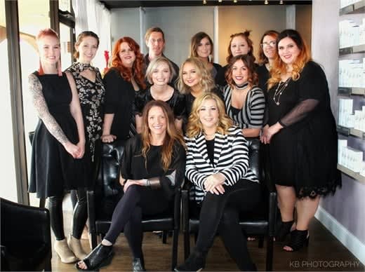 The team from Thairapy Lounge Salon in Oklahoma City, Oklahoma.