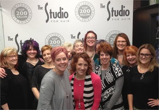 The team from The Studio for Hair in Farmington Hills, MI.