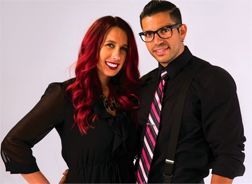 Ashlee and Armando Laya, owners of Voga Salon in Overland Park, Kansas.