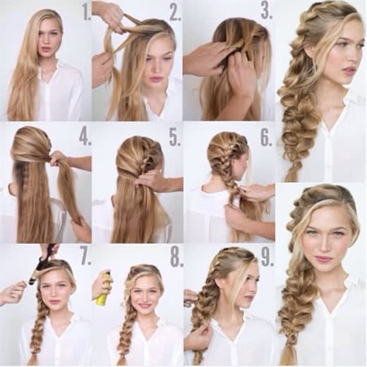 In 2014, Villa did a hair tutorial every Tuesday for the entire year!