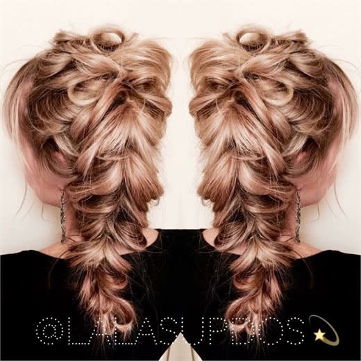 Chihaia's first feature on MODERN SALON's Instagram page (@modernsalon).