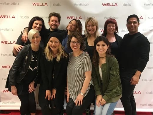 Phase Two class at the Wella Studio.