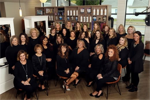 The team from Posh Salon and Day Spa in Kokomo, Indiana.
