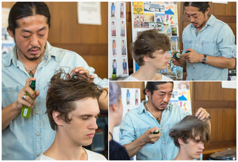 NYFW How-To: Psychedelic '60s by Katsumi Matsu for René Furterer