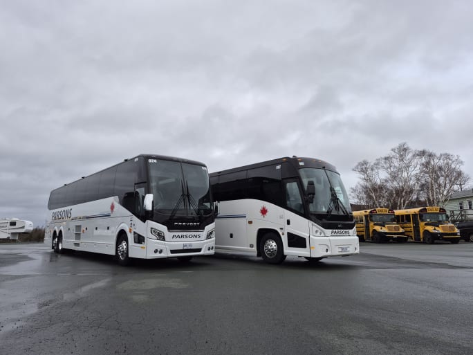 Parsons & Sons bus fleet