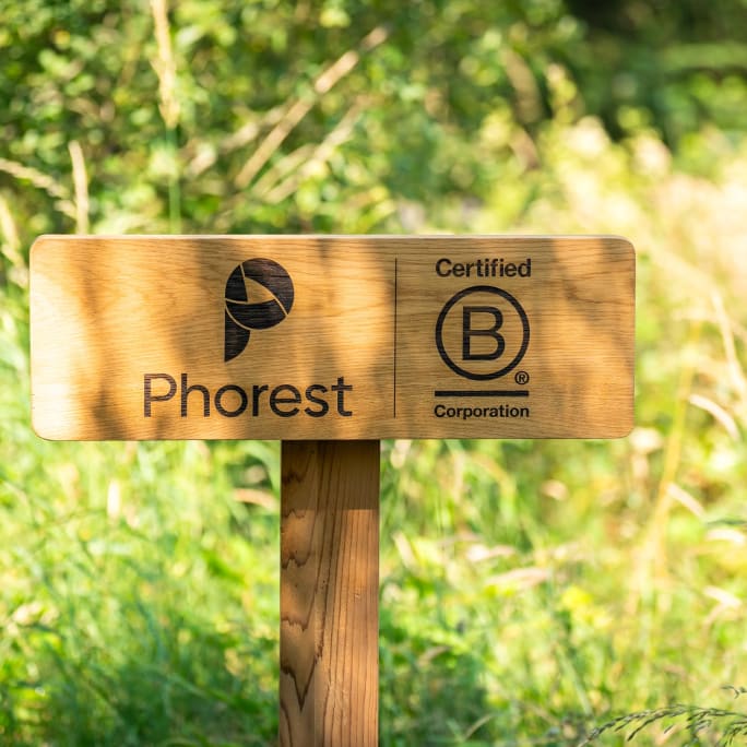 Phorest B Corp Sign