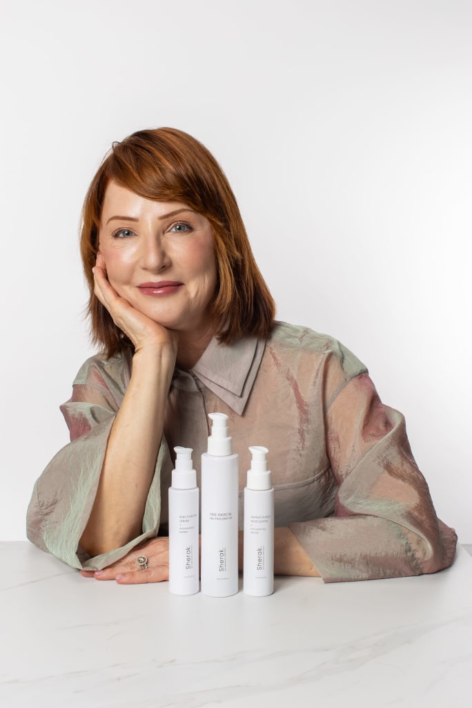 Jennifer Sherak and her three-step skincare system