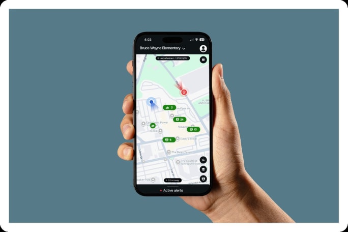 A screenshot of the new ZeroEyes ZeroLink app.