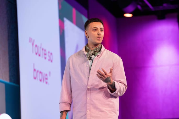 Alex Bélisle-Springer shares some valuable lessons learned from his journey of gender transition on stage at Phorest's Salon Owner Summit.