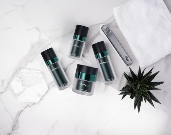The Althaea Skincare line.