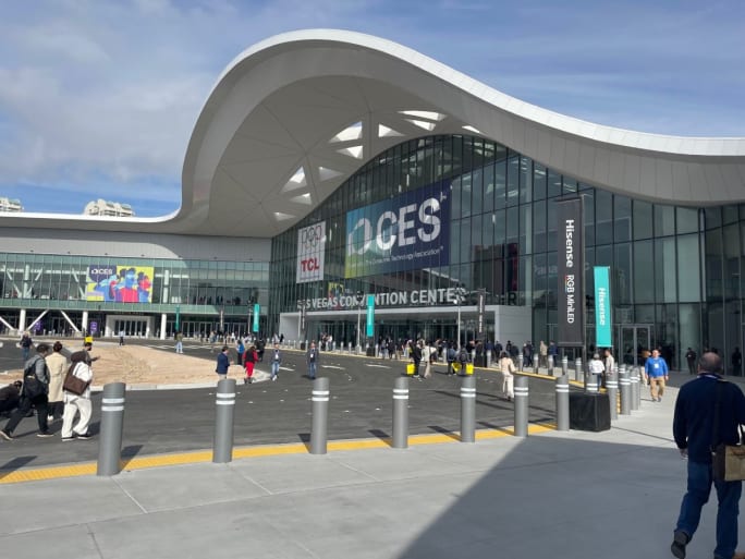 Las Vegas Convention Center during CES 2026. 