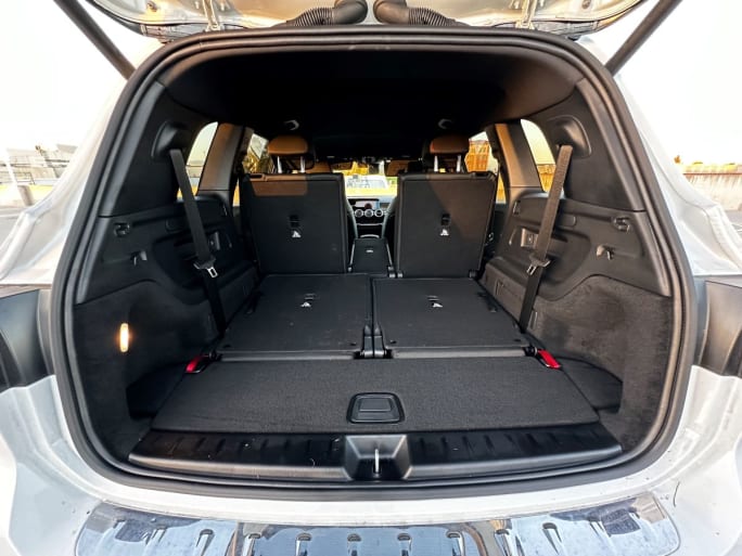 Trunk of Front dash of Mercedes-Benz EQB 250.