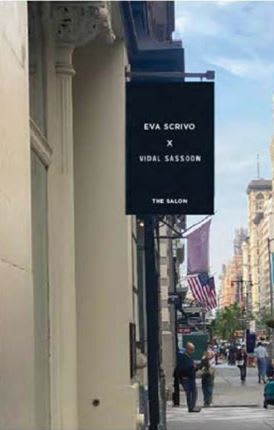 A sign outside a salon.