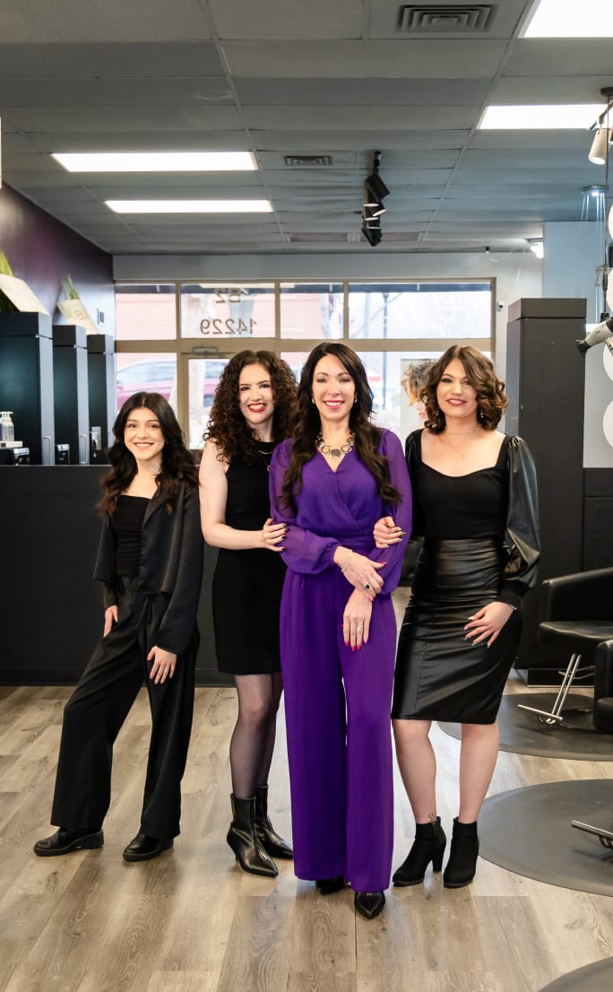 The team from Elevate Beauty Lounge.